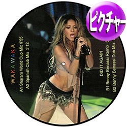 画像1: SHAKIRA / WAKA WAKA (ピクチャー盤/REMIX) [◎中古レア盤◎鬼レア！極少量生産！ワールドカップ公式ソング！]