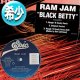 RAM JAM / BLACK BETTY (B.LIEBRAND MIX/3VER) [◎中古レア盤◎お宝！シュリンク付美品！高音質版12"！89年MIX！]