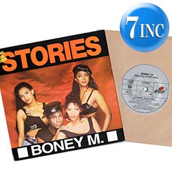 画像1: BONEY M / STORIES (7インチMIX) [◎中古レア盤◎お宝！美品！英国版ジャケ7"MIX！希少カバー！]