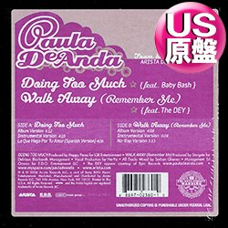 画像1: PAULA DEANDA / WALK AWAY (米原盤/全2曲) [◎中古レア盤◎お宝！シュリンク付！少量生産！人気美メロ！]