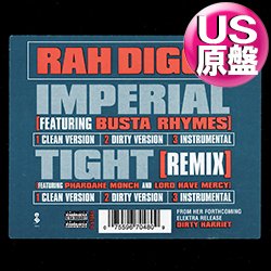 画像1: RAH DIGGA feat BUSTA RHYMES / IMPERIAL (米原盤/全2曲) [◎中古レア盤◎お宝！本物のUS原盤！2000年以降の人気レコード！]