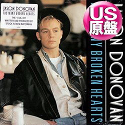 画像1: JASON DONOVAN / TOO MANY BROKEN HEARTS (米原盤/5VER) [◎中古レア盤◎お宝！シュリンク付美品！ステッカー付原盤！藤井隆！]