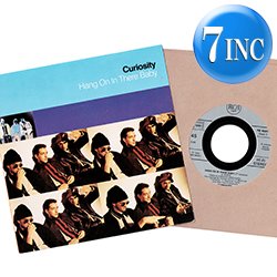 画像1: CURIOSITY / HANG ON IN THERE BABY (7インチ) [◎中古レア盤◎お宝！仏版ジャケ7"！フリーソウル名曲カバー！]