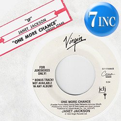 画像1: JANET JACKSON / ONE MORE CHANCE & IF (7インチ) [◎中古レア盤◎お宝！豪華2曲版7"！7インチだけの音源！]