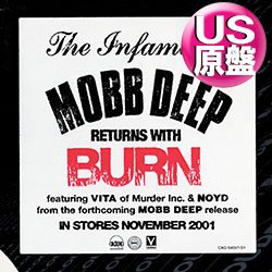 画像1: MOBB DEEP / BURN (米原盤/3VER) [◎中古レア盤◎お宝！本物のUS原盤！2000年以降の人気レコード！]