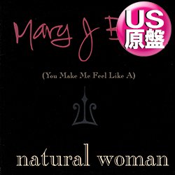 画像1: MARY J. BLIGE / NATURAL WOMAN (米原盤/全2曲) [◎中古レア盤◎お宝！ジャケ付原盤！アレサカバー！90's傑作！]