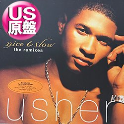 画像1: USHER / NICE & SLOW (米原盤/LIVE MIX) [◎中古レア盤◎お宝！ジャケ付原盤！90's R&B人気レコード！]