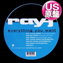 画像1: RAY J / EVERYTHING YOU WANT (米原盤/REMIX) [◎中古レア盤◎お宝！本物のUS原盤！90's R&B人気レコード！]