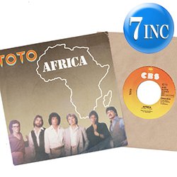 画像1: TOTO / AFRICA (7インチMIX) [◎中古レア盤◎激レア！マニア品！珍しい別デザインジャケ！7"MIX！]