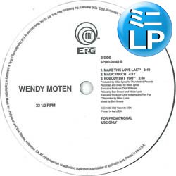 画像1: WENDY MOTEN / ベスト集 (ミニLP/全4曲) [■廃盤■お宝！少量生産！日本企画のみ！"MAKE THIS LOVE LAST"入り！]