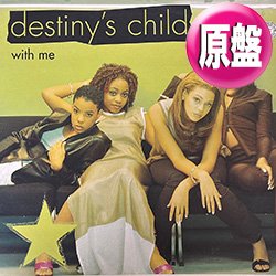 画像1: DESTINY'S CHILD / WITH ME (英原盤/REMIX) [◎中古レア盤◎お宝！ジャケ付原盤！90's R&B人気レコード！]