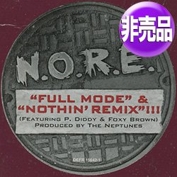 画像1: N.O.R.E. / FULL MODE & NOTHIN' (USプロモ/REMIX) [◎中古レア盤◎お宝！美品盤！USプロモオンリー原盤！2000年以降の人気レコード！]