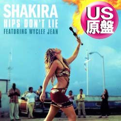 画像1: SHAKIRA / HIPS DON'T LIE (米原盤/REMIX) [◎中古レア盤◎お宝！訳アリ特価！ジャケ付原盤！"お尻は嘘つかない"！Wカップ！]