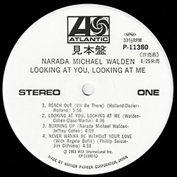 画像2: NARADA MICHAEL WALDEN / リーチ・アウト (LP原盤/全9曲) [◎中古レア盤◎お宝！帯付&白ラベル！ダンクラ鉄板！]