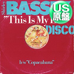 画像1: SHIRLEY BASSEY / COPACABANA (米原盤/12"MIX) [◎中古レア盤◎激レア！文字ジャケUS原盤！絶品女性カバー！]