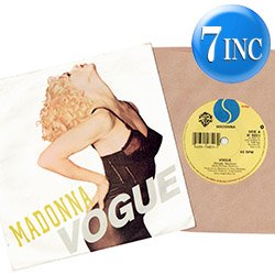 画像1: MADONNA / VOGUE & KEEP IT TOGETHER (7インチMIX) [◎中古レア盤◎お宝！豪華2曲！英国版7"MIX！]