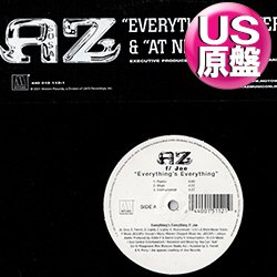 画像1: AZ feat JOE / EVERYTHING'S EVERYTHING (米原盤/全2曲) [◎中古レア盤◎お宝！本物のUS原盤！2000年以降の人気レコード！]