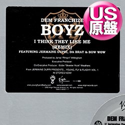 画像1: DEM FRANCHIZE BOYZ / I THINK THEY LIKE ME (米原盤/REMIX) [◎中古レア盤◎お宝！本物のUS原盤！2000年以降の人気レコード！]