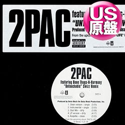 画像1: 2PAC feat BONE THUGS-N-HARMONY / UNTOUCHABLE (米原盤/REMIX) [◎中古レア盤◎お宝！美品！本物のUS原盤！2000年以降の人気レコード！]