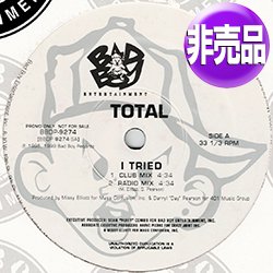 画像1: TOTAL / I TRIED & DO SOMETHING (USプロモ/全2曲) [◎中古レア盤◎お宝！USプロモオンリー原盤！90's R&B！]