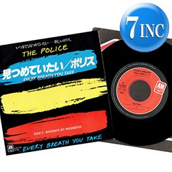 画像1: THE POLICE / 見つめていたい (7インチ) [◎中古レア盤◎お宝！美A級品！日本版見開きジャケ7"！CMソング！]