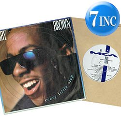 画像1: BOBBY BROWN / EVERY LITTLE STEP (7インチMIX) [◎中古レア盤◎お宝！英国版ジャケ！ラップ入り7"MIX！]