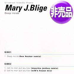 画像1: MARY J. BLIGE / LET NO MAN PUT ASUNDER (UKプロモ/REMIX) [◎中古レア盤◎お宝！滅多に無い非売品ジャケ！REMIX！]