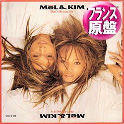 画像1: MEL & KIM / THAT'S THE WAY IT IS + 2曲 (仏原盤/12"MIX) [◎中古レア盤◎激レア！フランス版「別デザイン赤枠ジャケ」！ロングMIX！]