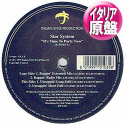 画像1: STAR SYSTEM / IT'S TIME TO PARTY NOW (伊原盤/REMIX) [◎中古レア盤◎お宝！イタリアのみ！超盛上げカバー！]