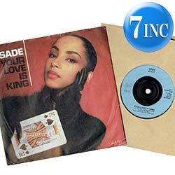 画像1: SADE / YOUR LOVE IS KING + 未発表曲 (7インチ) [◎中古レア盤◎お宝！英国版ジャケ7"！未発表曲入り！]