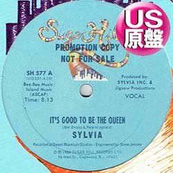 画像1: SYLVIA / IT'S GOOD TO BE THE QUEEN (USプロモ/12"MIX) [◎中古レア盤◎お宝！本物のUS原盤！MEL BROOKS女性版！MUROプレイ！]