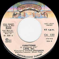 画像3: LIPPS INC / FUNKYTOWN (7インチMIX) [◎中古レア盤◎激レア！イタリア版ジャケ7"MIX！CMソング！]