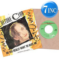 画像1: CULTURE CLUB / DO YOU REALLY WANT TO HURT ME (7インチMIX) [◎中古レア盤◎お宝！美A級品！オランダ版ジャケ7"MIX！ダブ入り！]