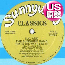 画像1: K.C. & THE SUNSHINE BAND / THAT'S THE WAY (米原盤/86年MIX) [◎中古レア盤◎お宝！シュリンク付US原盤！必殺「86年リミックス」！]