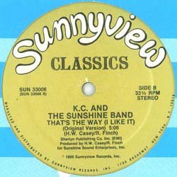 画像2: K.C. & THE SUNSHINE BAND / THAT'S THE WAY (米原盤/86年MIX) [◎中古レア盤◎お宝！シュリンク付US原盤！必殺「86年リミックス」！]