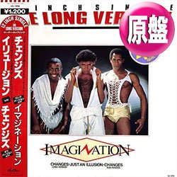 画像1: IMAGINATION / イリュージョン&チェンジズ (原盤/12"MIX) [◎中古レア盤◎お宝！日本版帯付！豪華2曲！]