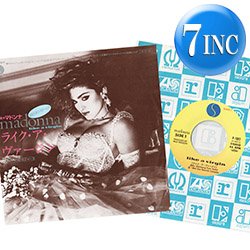 画像1: MADONNA / ライク・ア・ヴァージン (7インチ) [◎中古レア盤◎お宝！美A級品！日本版ジャケ7"！世界特大ヒット！]