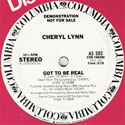 画像3: CHERYL LYNN / GOT TO BE REAL (USプロモ/2VER) [◎中古レア盤◎鬼レア！マニア激WANT！白ラベル原盤！MONO & STEREO盤！]