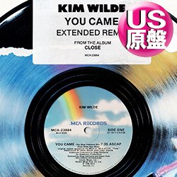 画像1: KIM WILDE / YOU CAME (米原盤/12"MIX) [◎中古レア盤◎お宝！滅多に無いステッカー付原盤！SHEP.P MIX！]