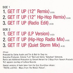 画像2: TLC / GET IT UP (和蘭原盤/12"MIX) [◎中古レア盤◎激レア！美A級ジャケ！珍しいオランダ原盤！映画サントラオンリー！]