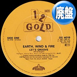 画像1: EARTH WIND & FIRE / LET'S GROOVE & BOOGIE WONDERLAND (12"MIX/全2曲) [◎中古レア盤◎お宝！無敵の2曲！ロングMIX！]