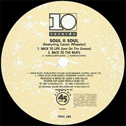 画像2: SOUL II SOUL / BACK TO LIFE (英原盤/12"MIX) [◎中古レア盤◎お宝！本物の原盤！1面使用！90's初期名盤！]