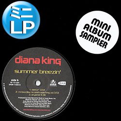 画像1: DIANA KING / SUMMER BREEZINサンプラー (ミニLP/全4曲) [■廃盤■お宝！少量生産！日本企画のみ！希少アナログ化！]