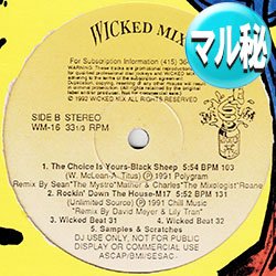 画像1: BLACK SHEEP / THE CHOICE IS YOURS (マル秘MIX/全5曲) [◎中古レア盤◎お宝！希少音源！他と違うマル秘MIX！]