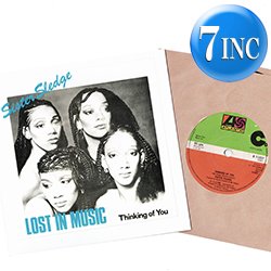 画像1: SISTER SLEDGE / THINKING OF YOU & LOST IN MUSIC (7インチ) [◎中古レア盤◎激レア！英国原盤7"！豪華2曲！]