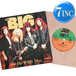 画像1: MR.BIG / TO BE WITH YOU (7インチ) [◎中古レア盤◎激レア！ドイツ版ジャケ7"！超人気ラブソング！]