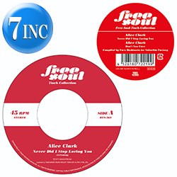 画像1: ALICE CLARK / NEVER DID I STOP LOVING YOU & DON'T YOU CARE (7インチ) [■予約■祝！30周年記念！FREESOULシリーズ7"！]