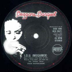 画像2: FREEEZ / I.O.U. (英原盤/メガMIX) [◎中古レア盤◎お宝！ジャケ付原盤！Hi-NRG名曲！必殺「I DUB U」！]