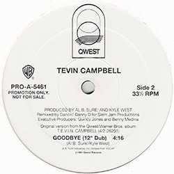 画像2: TEVIN CAMPBELL / GOODBYE (USプロモ/REMIX) [◎中古レア盤◎激レア！本物の原盤！幻の非売品REMIX！]