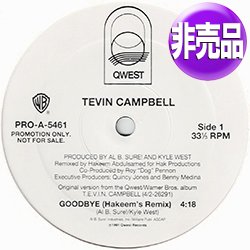 画像1: TEVIN CAMPBELL / GOODBYE (USプロモ/REMIX) [◎中古レア盤◎激レア！本物の原盤！幻の非売品REMIX！]